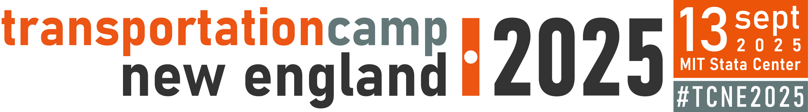 TransportationCamp New England 2025: September 13 at MIT